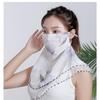 Summer Sunscreen Mask and Scarf UV Protection Sun Protection Neck Mask Summer Riding Scarves Veil Ch