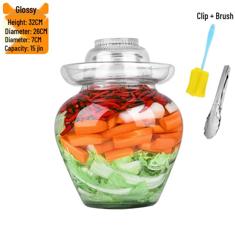 Danshizhiyuan Glass Pickling Jar