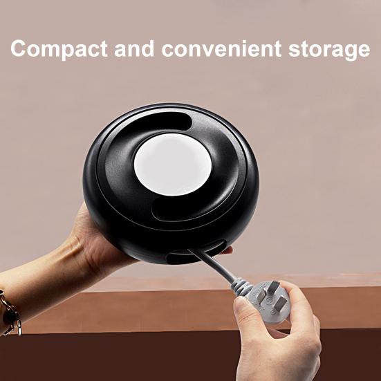 Многоразовый пыленепроницаемый многоцелевой вращающийся органайзер для кабелей широкого применения, предотвращающий спутывание, из АБС-пластика, многофункциональная катушка для шнура питания