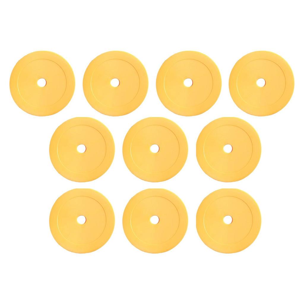 10Pcs Flat Cones Non Slip Training Spot Markers for Boxing Baseball Soccer