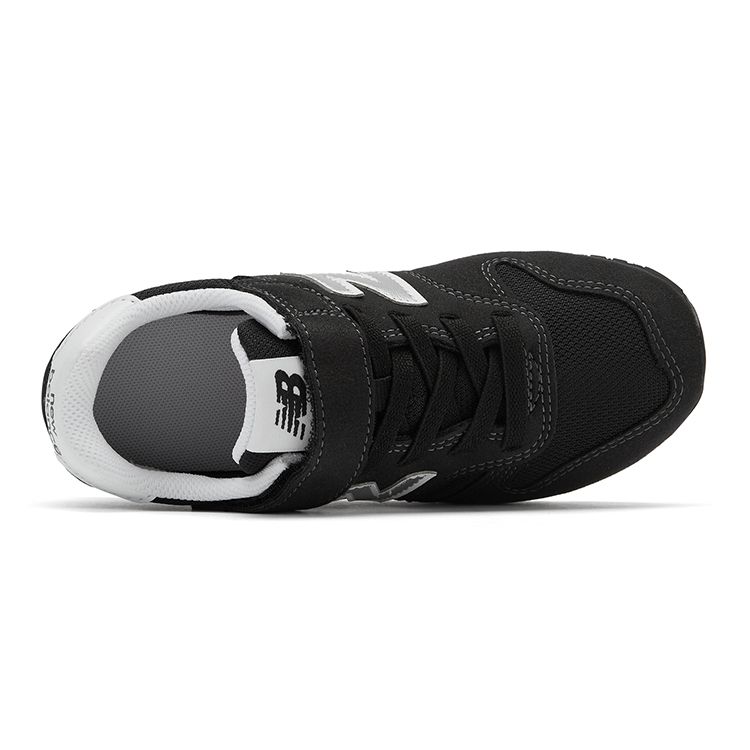 New Balance NB 373 V2 Velcro Anti-Kick Balance Низкие Повседневные Кроссовки Детские кроссовки Черные YV373KB2