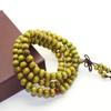 Popular Unisex Green Sandalwood Buddhist Prayer Bracelet - 108 Beads