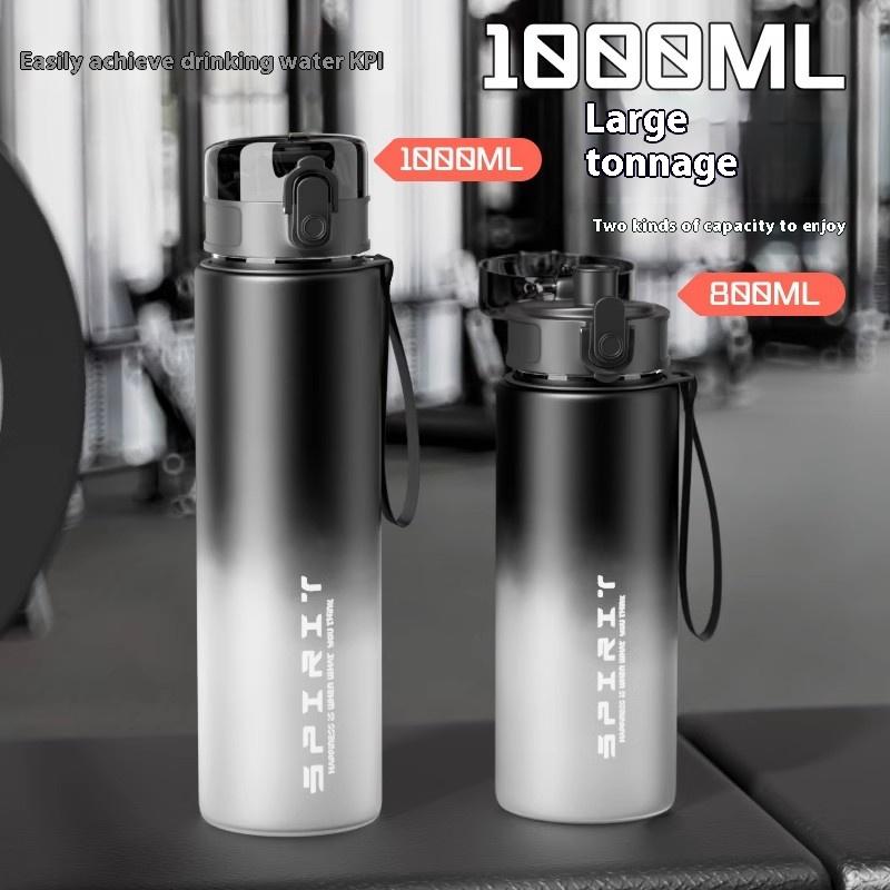 Спортивная чашка для воды Gianxi Пластиковая бутылка для воды для мужчин Новая большая вместимость Высокотемпературная устойчивость Фитнес Портативная бутылка для спортзала