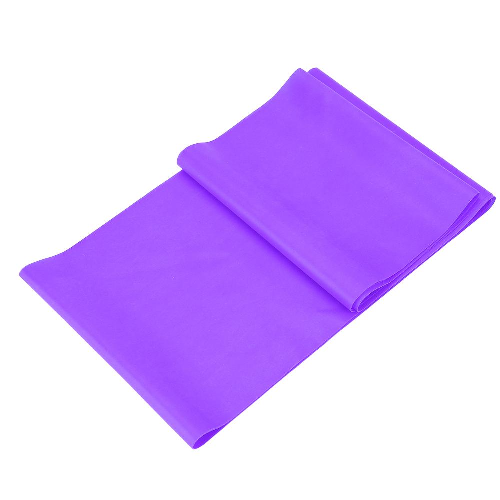 2 м эластичный ремень для йоги, эспандер, фитнес-упражнения, пояс для тренировок, аксессуар(фиолетовый)