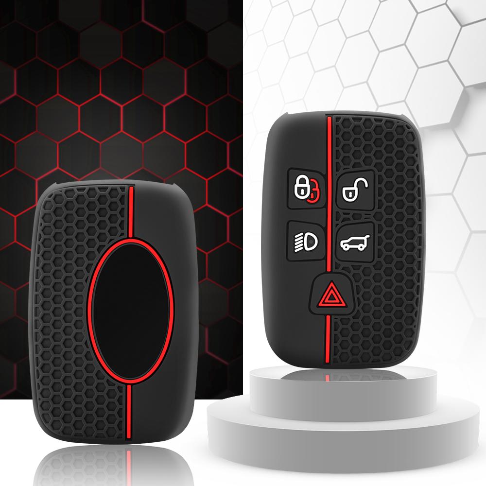 Резиновый чехол для брелока для Land Rover A9 Range Rover Sport Evoque Discovery Freelander держатель для пульта дистанционного управления брелок защитная кожа