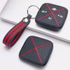 Silicone Smart Key Cover for Zeekr Zeekr 001 Zeekr 009 Zeekr X Zeekr 007 with Keychain Honeycomb Texture Racing Stripe Remote Key Case Protector