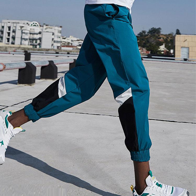 Li Ning Sports Pants Men's Dark Spruce Green Moderate AYKQ053-2