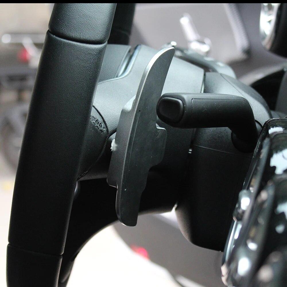 Автомобильные аксессуары для Benz W176 W205 W212 W222 W246 C117 W218 X156, алюминиевый руль, подрулевой рычаг переключения передач DSG