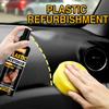 Car Interior Gloss Spray, Restore Plastic & Leather Shine, Suitable for Cars, Motorcycles, Rvs, Trucks, Auto Detailing Care