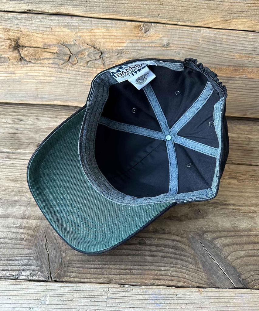 Кепка BB, бейсболка из персикового хлопка, кепка BB CAP, повседневная, для отдыха на природе, ключи [PENNANT BANNERS], мужская [черная/размер 58 см~/эластичная регулировка] (ПБ078)