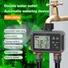 1/2-Outlets Button/Knob Automatic Water Timer Smart Irrigation Watering System Sprinkler Faucet Hose Programmer Timer for Garden