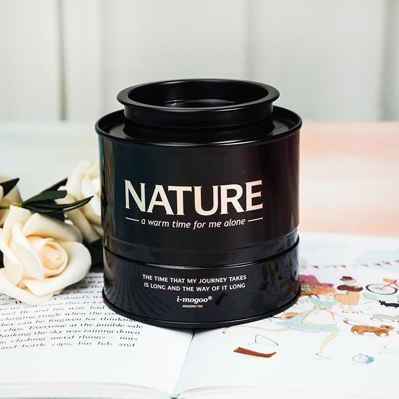 Штабелированные банки Dongguan Miku, цилиндрические банки для чая, герметичные банки, подарочная упаковка, твердая жесть, три или две банки