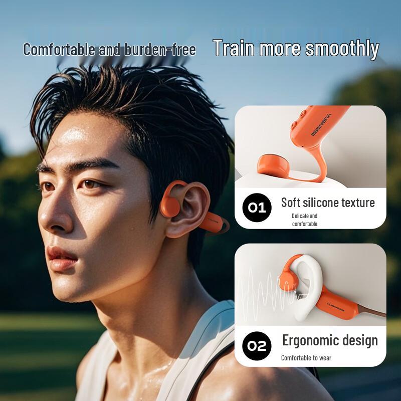Yuan Shi Bone Conduction Waterproof Bluetooth Sports & Swimming Headphones