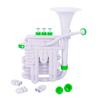 Пластиковый духовой инструмент NUVO BbC тональность jHorn WhiteGreen N610JHWGN [с эксклюзивным полужестким футляром]