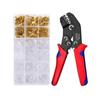 SN48B Cold Crimping Pliers Tool Set, 600pcs: Spring Terminal, Insulation Terminal, Sheath