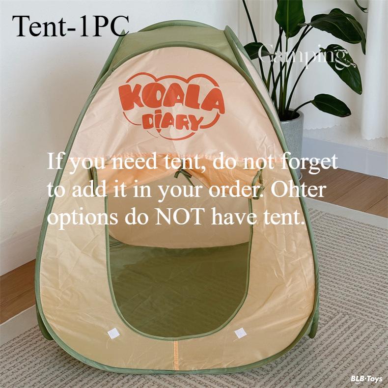 Детский набор для кемпинга Игрушка Набор юного исследователя Игры в воображении ДОПОЛНИТЕЛЬНО Палатка Костер Бинокль Часы Сумка Подарок на день рождения для мальчиков и девочек