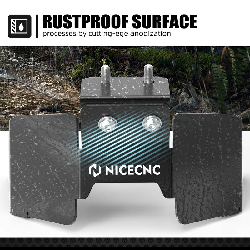 NICECNC For Surron light bee X Electric Dirt Bike 53MM Rise Battery Lock Increase Code Aluminum For Segway X160 X260 2024 2025