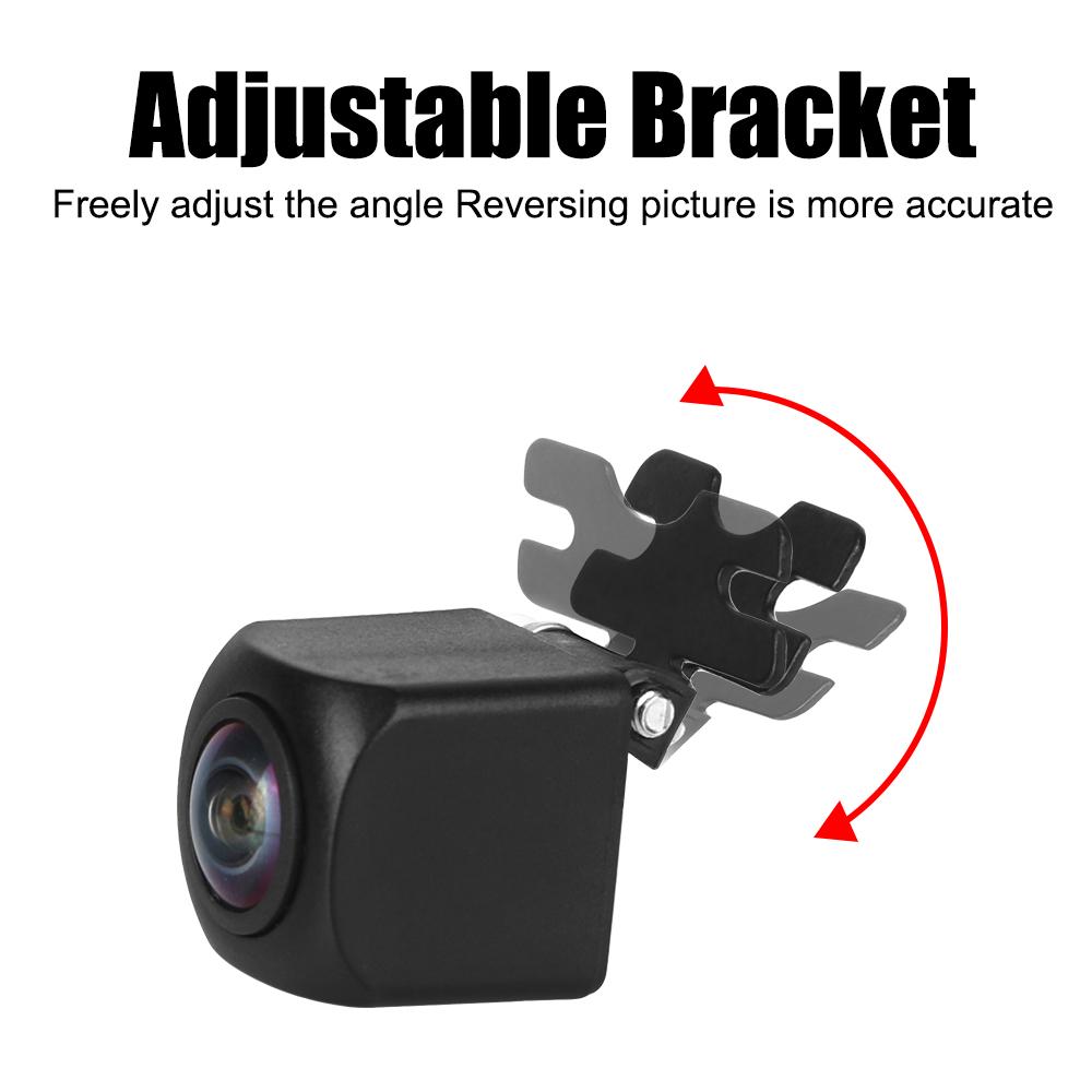 Универсальная водонепроницаемая 720P AHD/CVBS Mini Fisheye 170° Автомобильная камера заднего вида Автомобильное ночное видение Мониторинг парковки Широкоугольная резервная камера