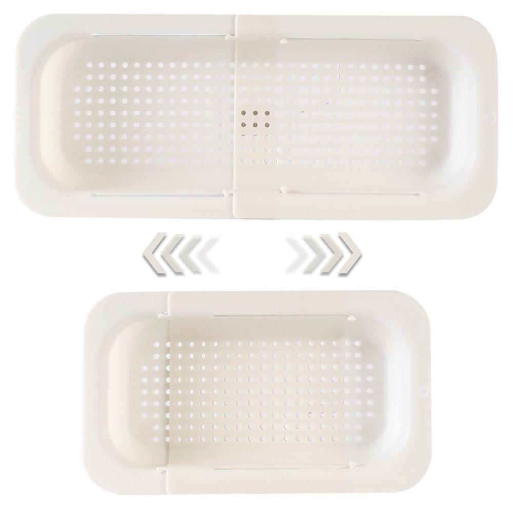 Регулируемая раковина для мытья овощей без BPA, подставка-сушилка для раковины, корзина для мытья, корзина для слива, мытье фруктов