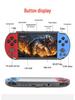 X7Plus Handheld Game Console - 5.1" Screen, PSP Dual Joystick, Red & Blue