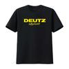 Винтажная футболка Deutz с воздушным охлаждением для мужчин Ретро-принт сельскохозяйственной техники винтажный Стирка повседневная дизайнерская одежда Дышащая
