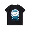 Potdemiel Octonauts Rescue Team Childrens 100 Cotton TShirt New Summer Style Comfortable and Breathable Childrens TShirt