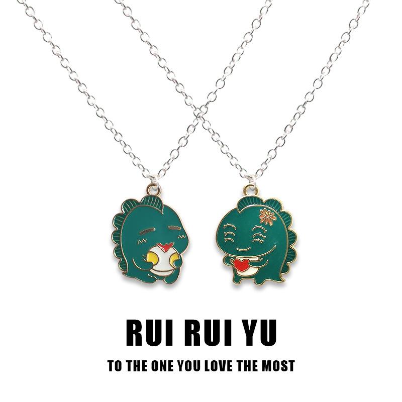 RUI RUI YU Little Monster ожерелье кулон для женщин мужчин подруга пара любовник ювелирные изделия подарок