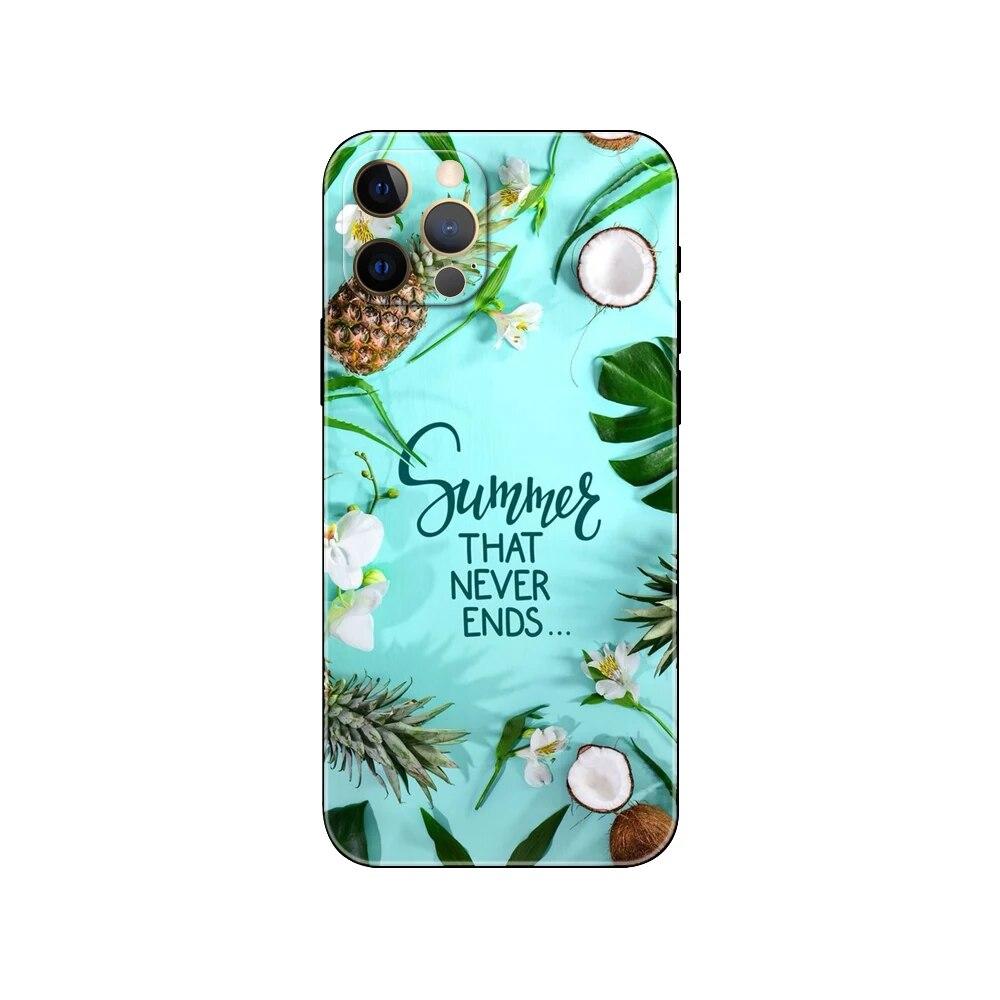 Чехол для телефона с ананасом для iPhone Samsung Galaxy Redmi Xiaomi Oppo OnePlus Note SA 7 8 9 10 11 12 13 14 20 21 22 23 53 54 Pro Max Plus Ultra TPU Soft