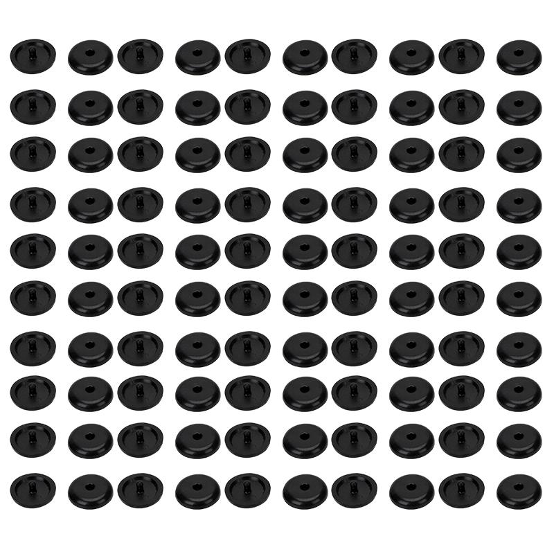 10/50pcs Car Safety Seat Belt Buckle Stopper Automobile Seatbelt Spacing Limit Stop Plastic Black Gray Beige Button Accessories