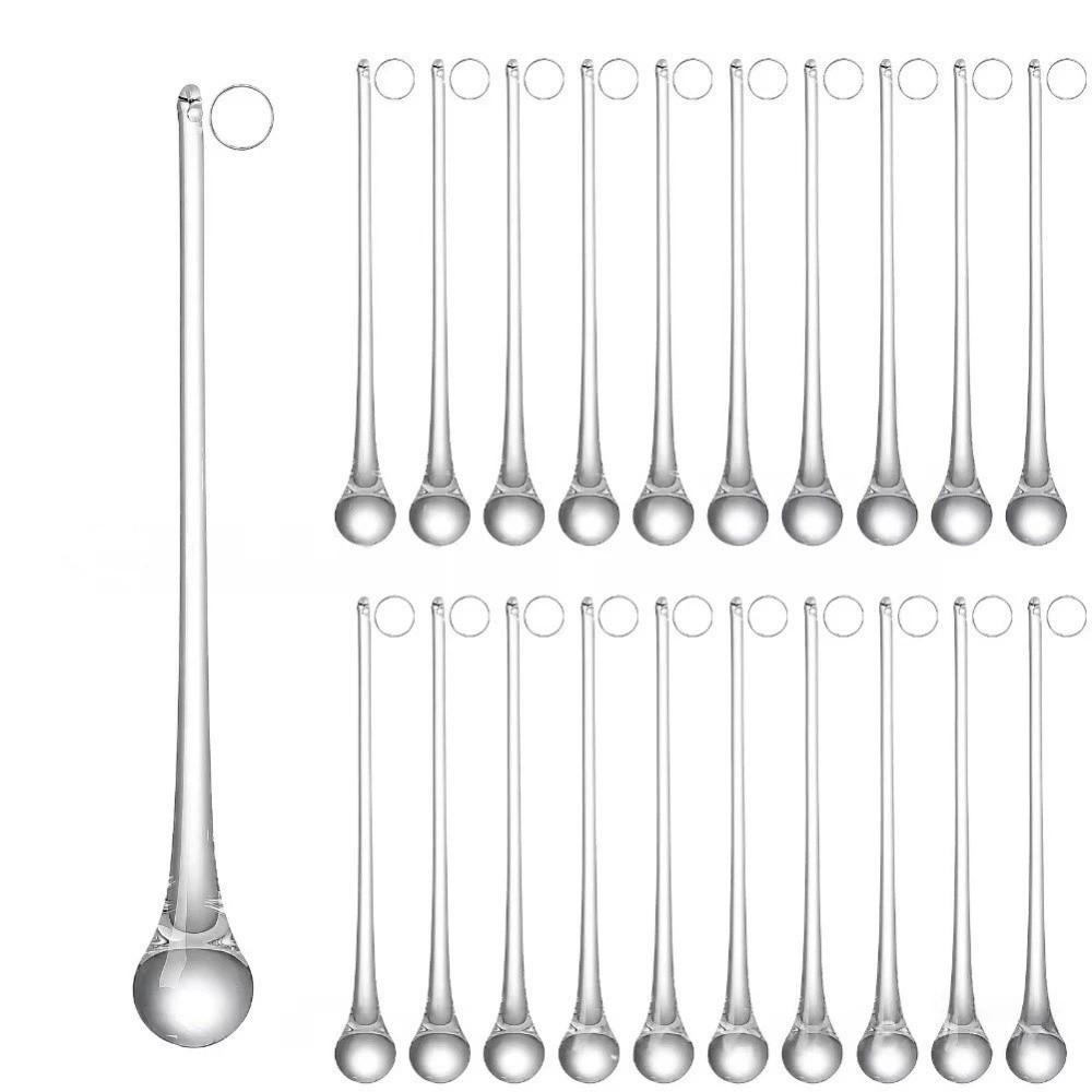 10 шт. Рождественские подвесные украшения в форме капли, хрустальные капли дождя, рождественские украшения, аксессуары для штор