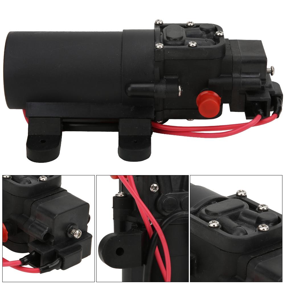12V Вода Яхта Миниатюрный Поршневой Насос Повышения Давления Водяной Диафрагменный Прямоточный Насос