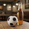 Black and White Football Bottle Opener Press Type Drink Bottle Lid Opener  Gift