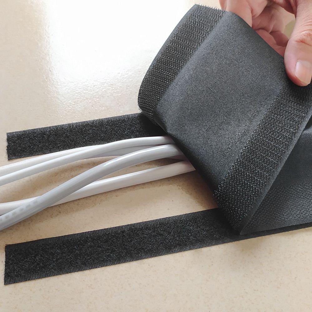 Nylon Cable Management Office Desk Magic Tape Cable Grip Cable Protector Wire Cover Office Supplies