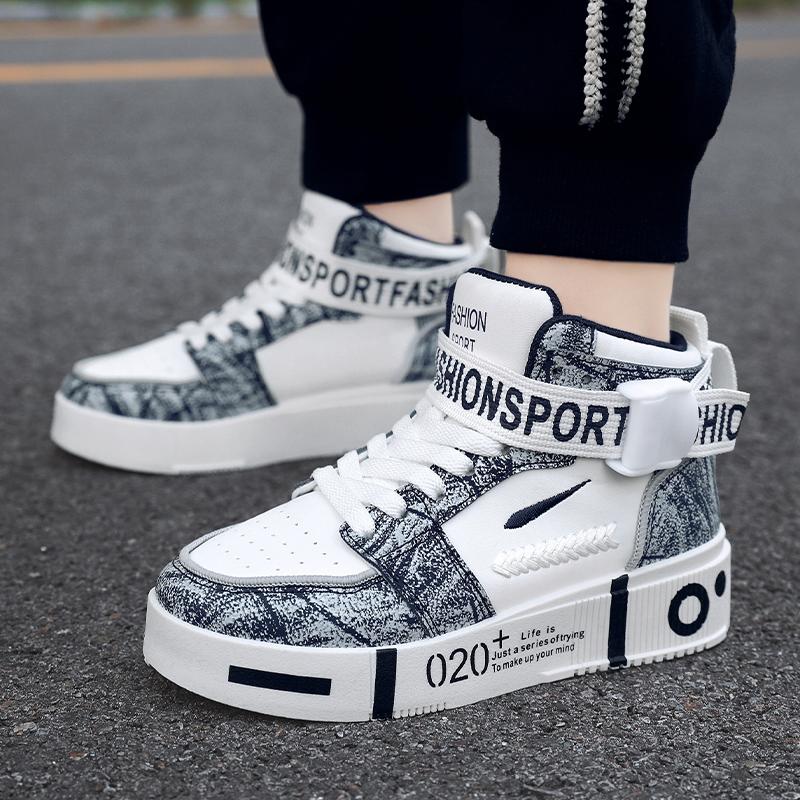 2023 Детская универсальная спортивная обувь Аниме Наруто Граффити Обувь для скейтборда Повседневная обувь Обувь для родителей и детей