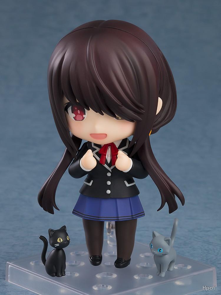 10 см Аниме Date A Live V Фигурка Токисаки Куруми (#2455) Школьная форма Ver Фигурка-акцион OB11 Модель Игрушка Кукла Коллекция Подарок ПВХ