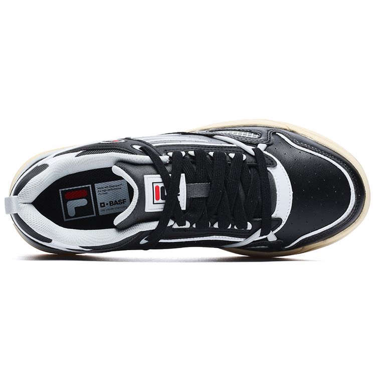 FILA Men's Black Retro Casual Sneakers F12M231217FBD