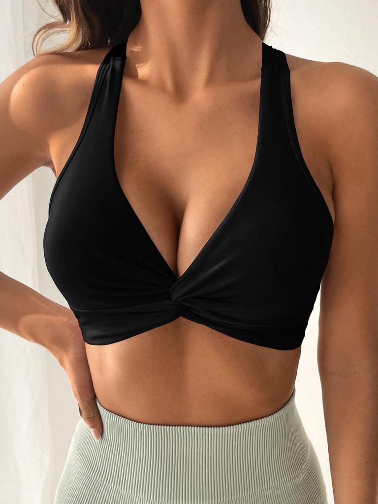 Yoga Sports Bra, Beautiful Back Sports Bra, Shock-absorbing Gathering Yoga Vest, Fitness