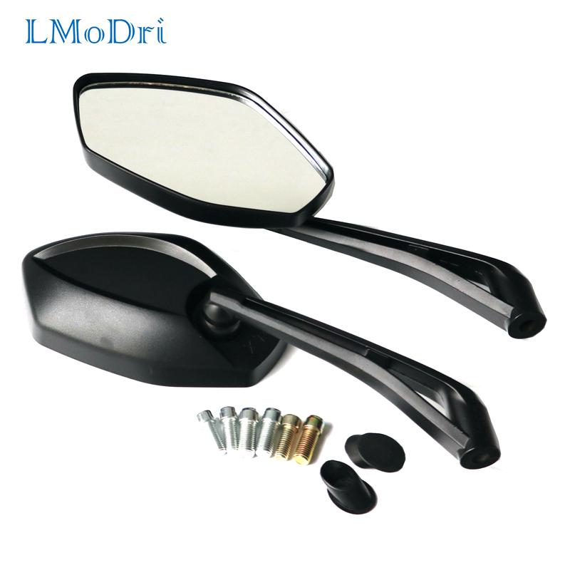 LMoDri Motorcycle Rearview Mirror Motorbike Rear View Mirrors Universal Motocross ATV Motor Dirt Bike Pit Back Side