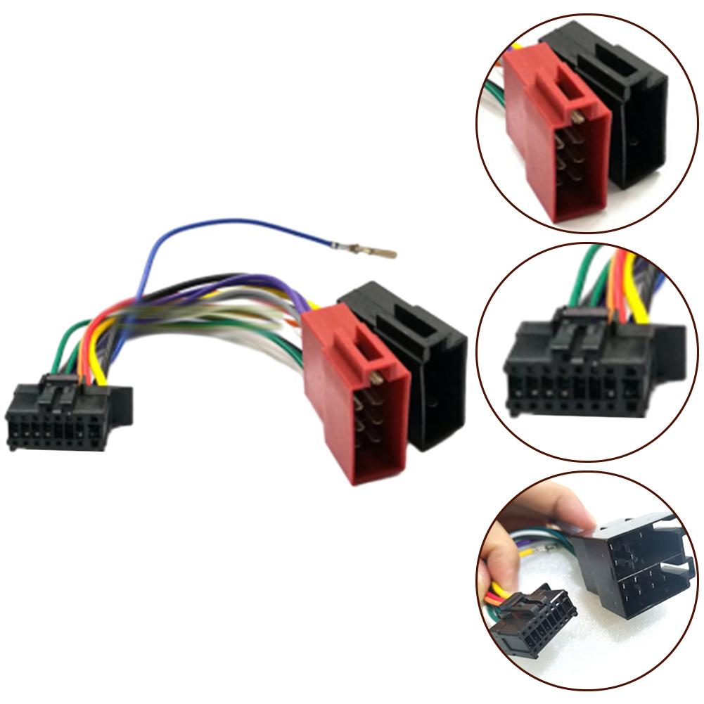 16-контактный автомобильный стерео радиоприемник ISO-кабель адаптер для разъема жгута проводов Pioneer ISO адаптер питания аксессуары
