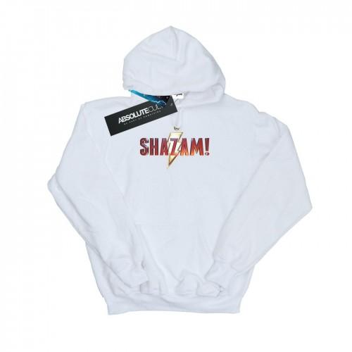 DC Comics Mens Shazam Movie Logo Hoodie