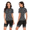 Split Short-sleeved Surfer Suit Sunscreen Women's Swimsuit Wetsuit Fashion Swimsuit