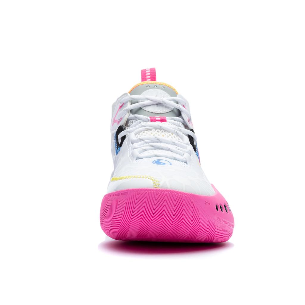 Li-Ning Wade Shadow 3 On Court White Pink Men Sneakers ABPT065-3