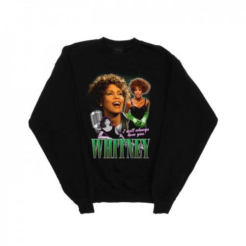 Whitney Houston Mens I Will Always Love You Homage Sweatshirt