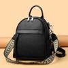 Новый мягкий кожаный противоугонный рюкзак женская сумка модный и простой повседневный наплечный рюкзак