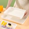 Deepened Thick Tray Put Cup Home Hotel Restaurant Rectangle Plate Fruit Plate Tea Plate Plate Plate Plate