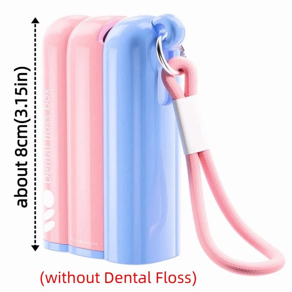Dustproof Floss Stick Storage Box Press-on Floss Dispenser Automatic Pop Dental Floss Box Hotel
