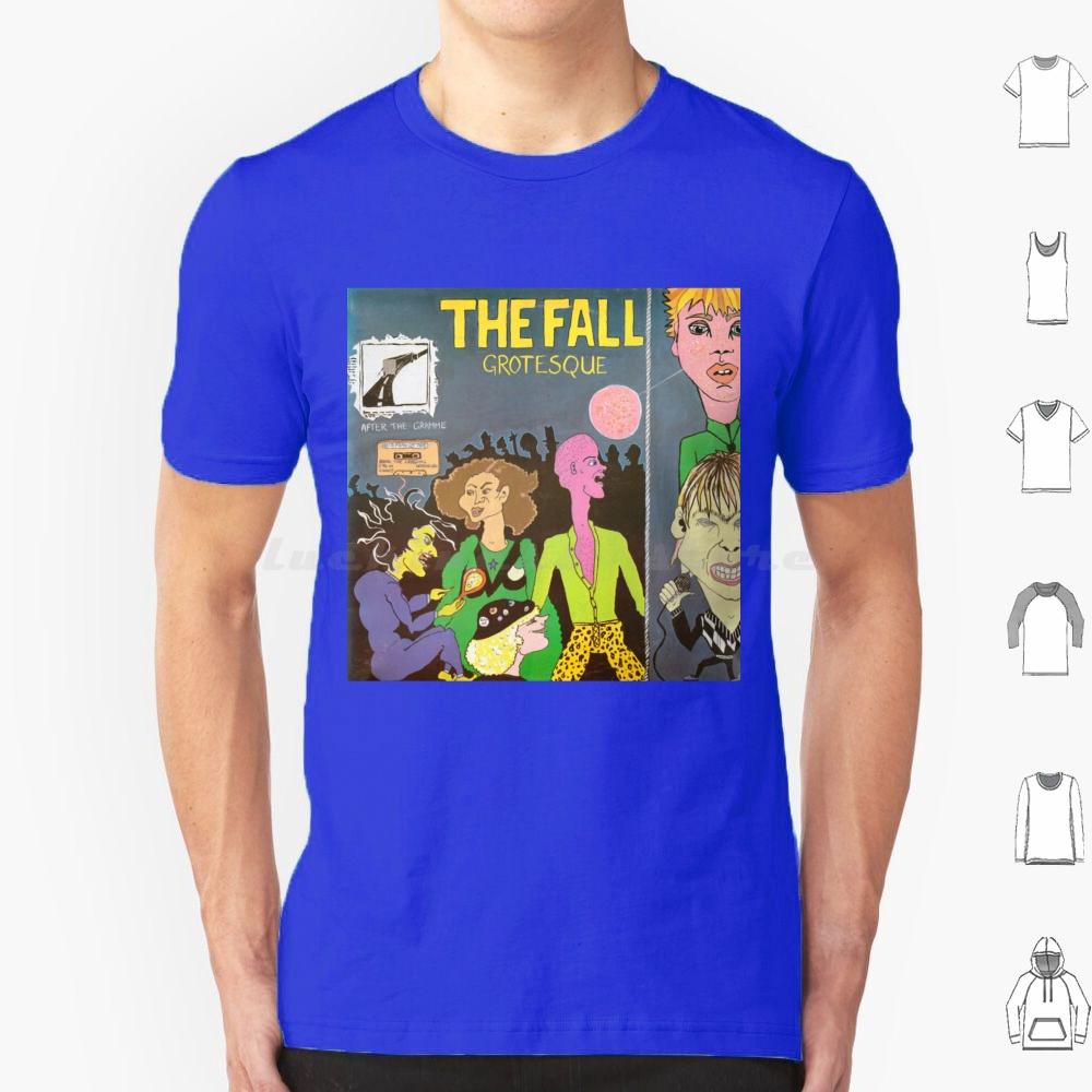 Grotesque T Shirt Big Size 100 Cotton Fall Mark Smith Grotesque Music Album Record Vinyl Band Artist