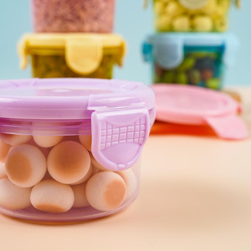 1/3/6 шт. Мини-контейнер для хранения пищевых продуктов, пищевой, для детского питания, приправ, соусов, упаковка, контейнер для хранения, для микроволновой печи
