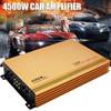 12V 4 Channel 4500w Car Audio Amplifiers High Power Car Amplifier Stereo Surround Sound Fidelity Aluminum Alloy Subwoofer