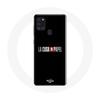 Case - Maniacase - Samsung Galaxy A21S - La Casa De Papel Logo - Soft - Black